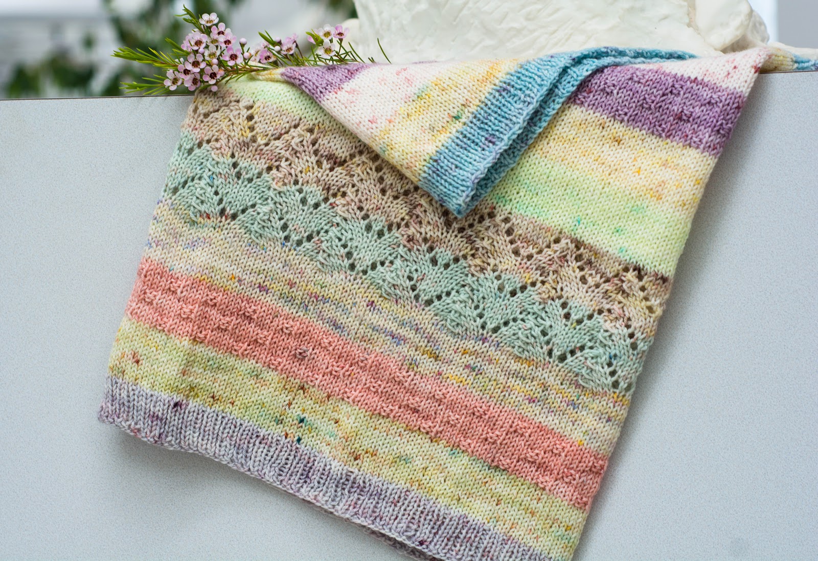 The Knitting Blog by Mr. Puffy the Dog Land of Sweets Cowl and Yarn Advent Calendars