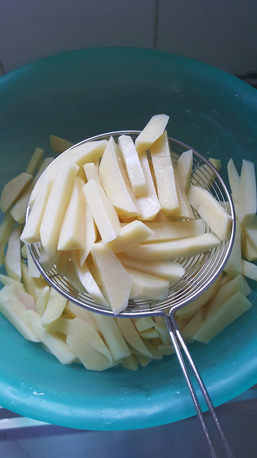 DOUBLE FRY HOMEMADE FRENCH FRIES