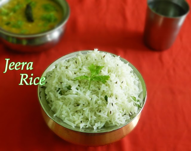 Jeera rice -  Cumin Flavored Rice