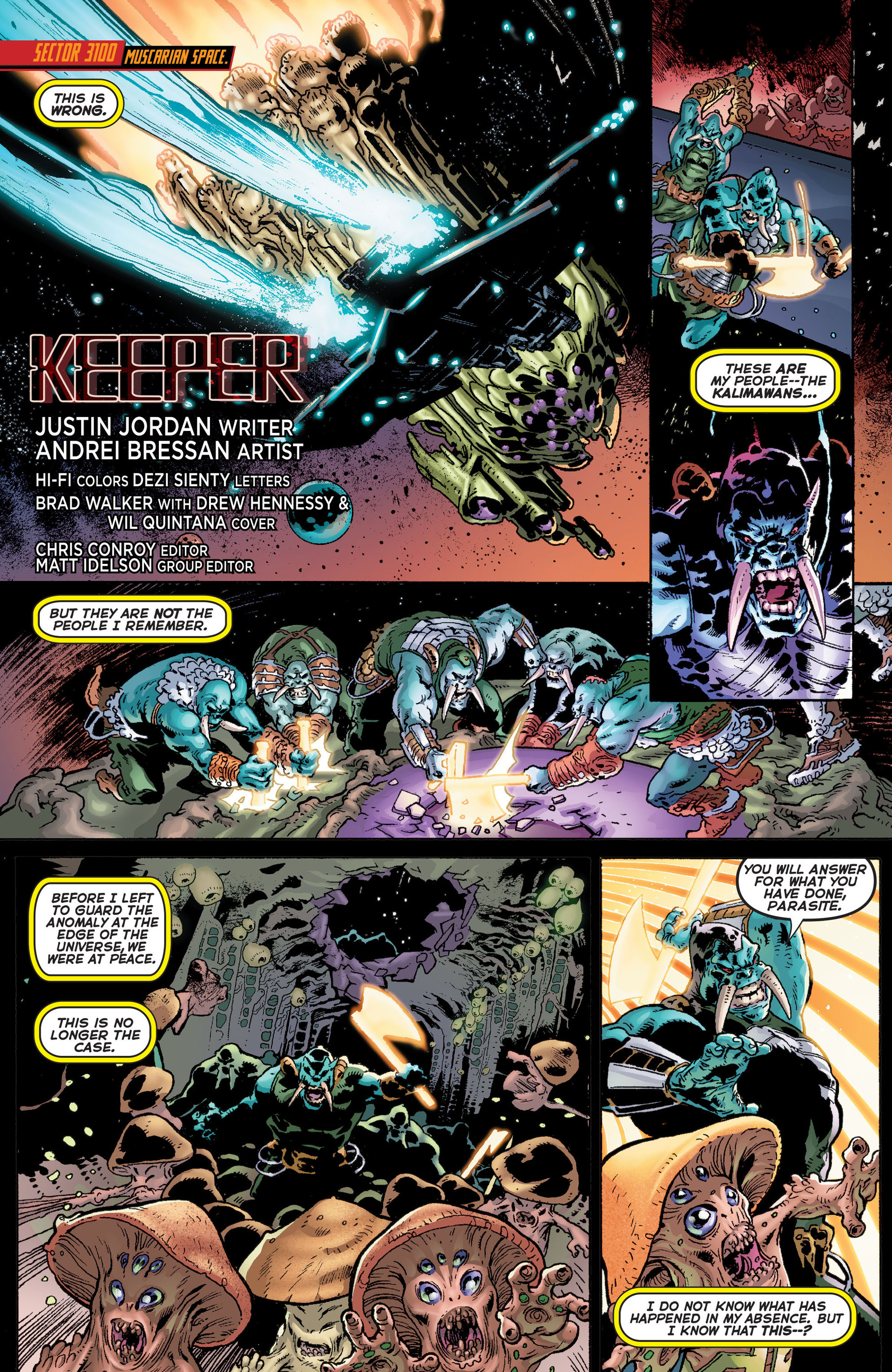 Read online Green Lantern: New Guardians comic -  Issue #27 - 2