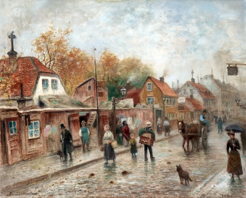 Frans Wilhelm Odelmark 1849-1937 | Swedish painter