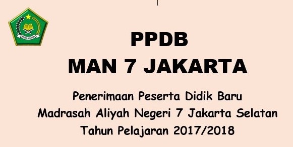 Ppdb 2017 Man 7 Jakarta