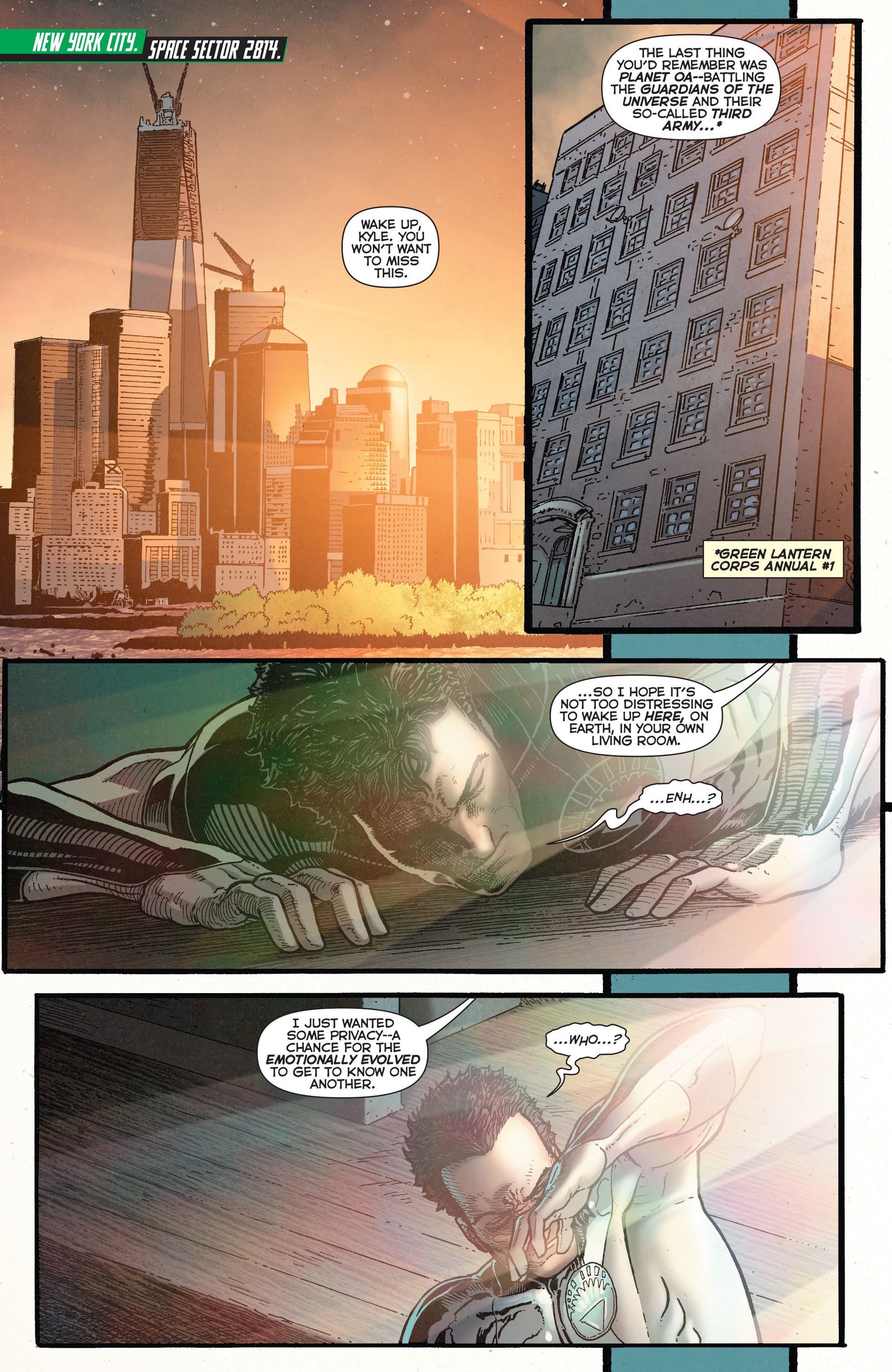 Read online Green Lantern: New Guardians comic -  Issue #17 - 3
