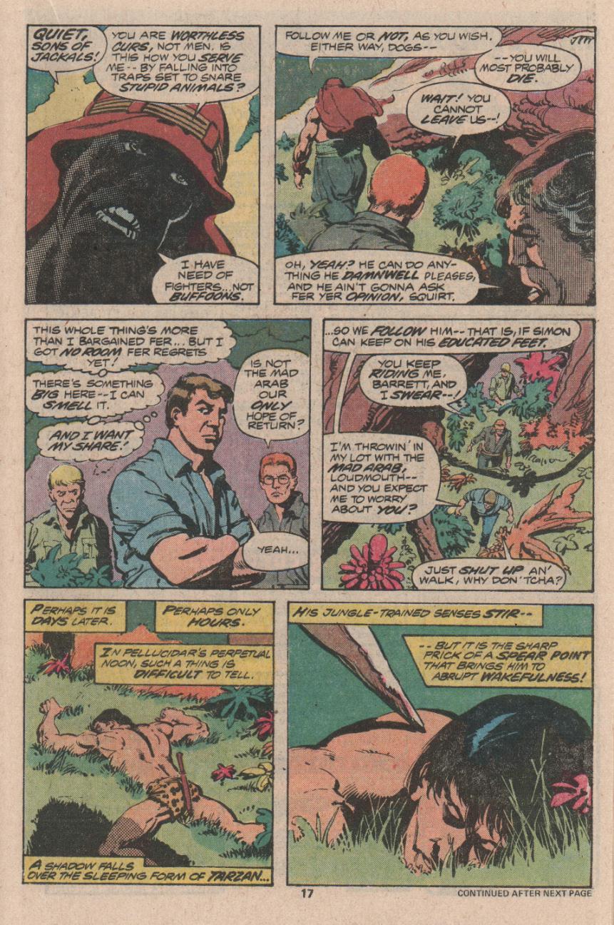 Read online Tarzan (1977) comic -  Issue #17 - 12