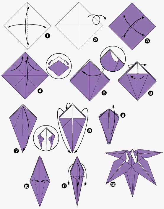 Mundo Origami JK Origami de la Orquídea