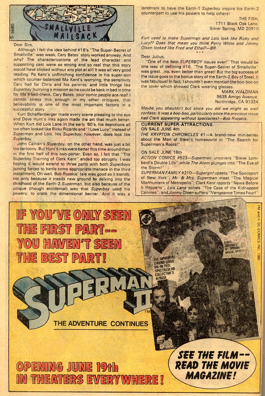 Read online The New Adventures of Superboy comic -  Issue #21 - 34