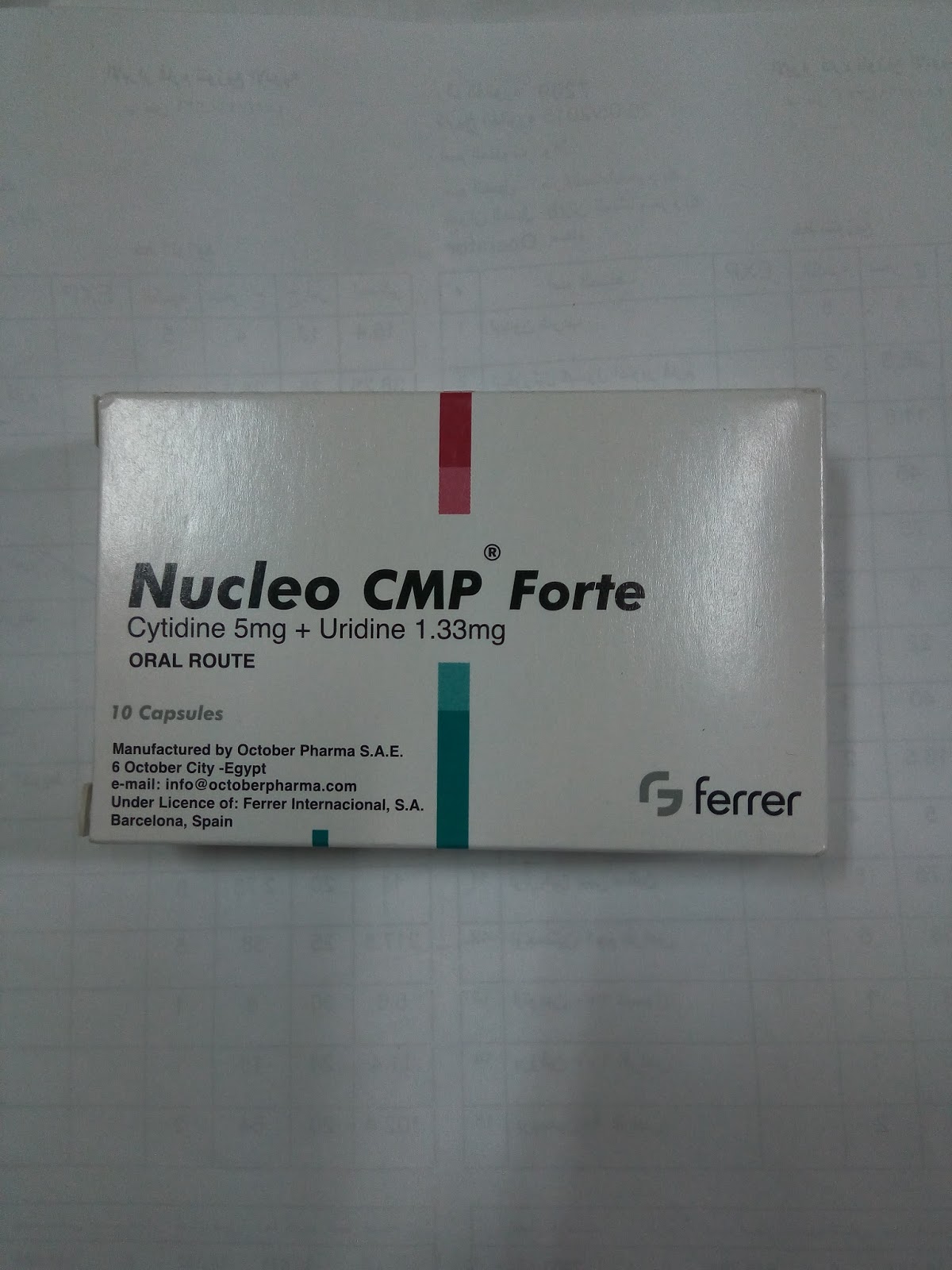 nucleo cmp forte capsules uses nucleo cmp forte capsules uses