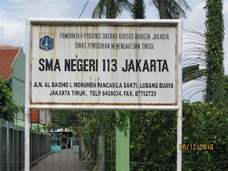 Alamat SMA Negeri 113 Jakarta Timur - Alamat Sekolah Lengkap