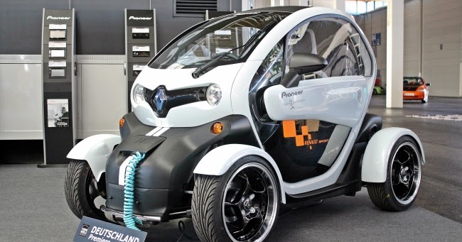 Mini car Renault Twizy