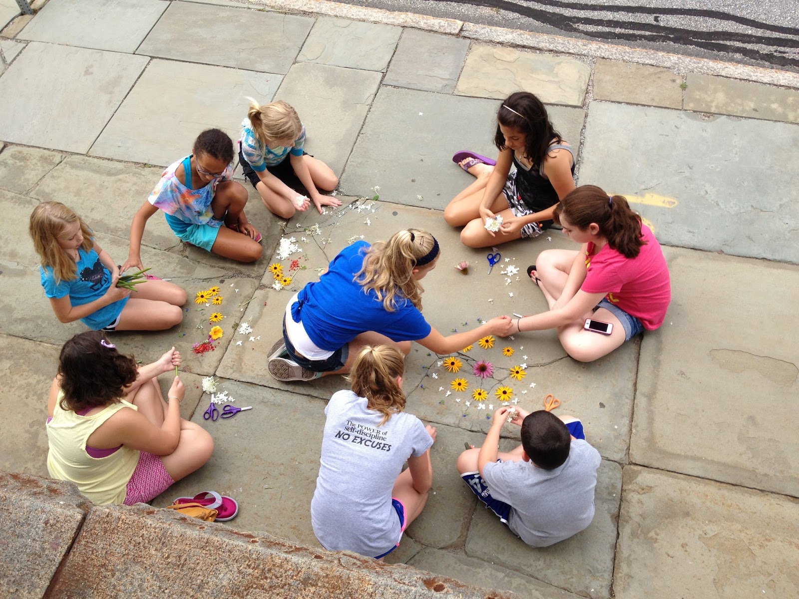 River City Art * Collinsville: Kids Nature Mandalas