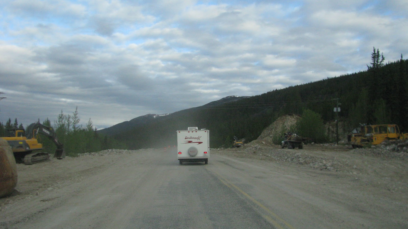 Where's Liz2012? Alaska Highway, Watson Lake to Tok