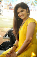 Noorjahan in yellow at Goutham Neelima movie Launch HeyAndhra