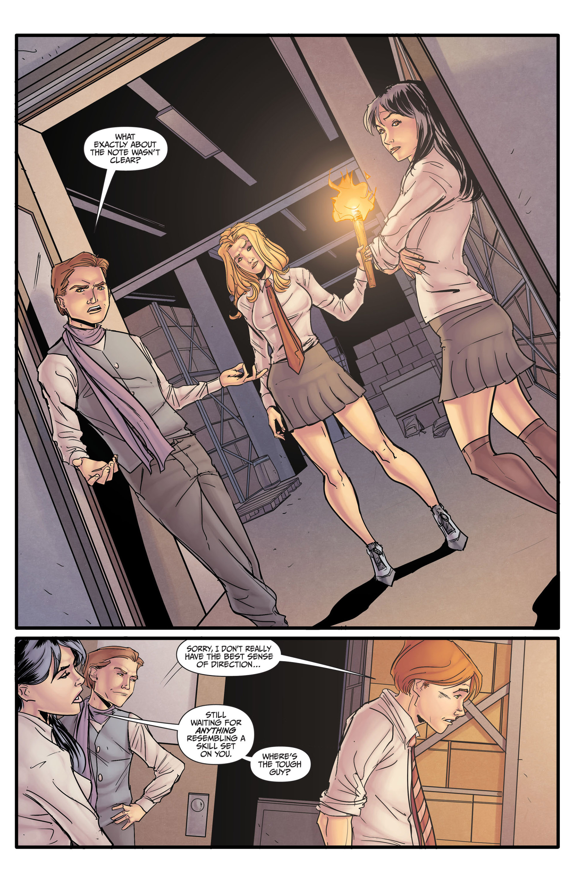 Read online Morning Glories comic -  Issue # _TPB 1 - 122