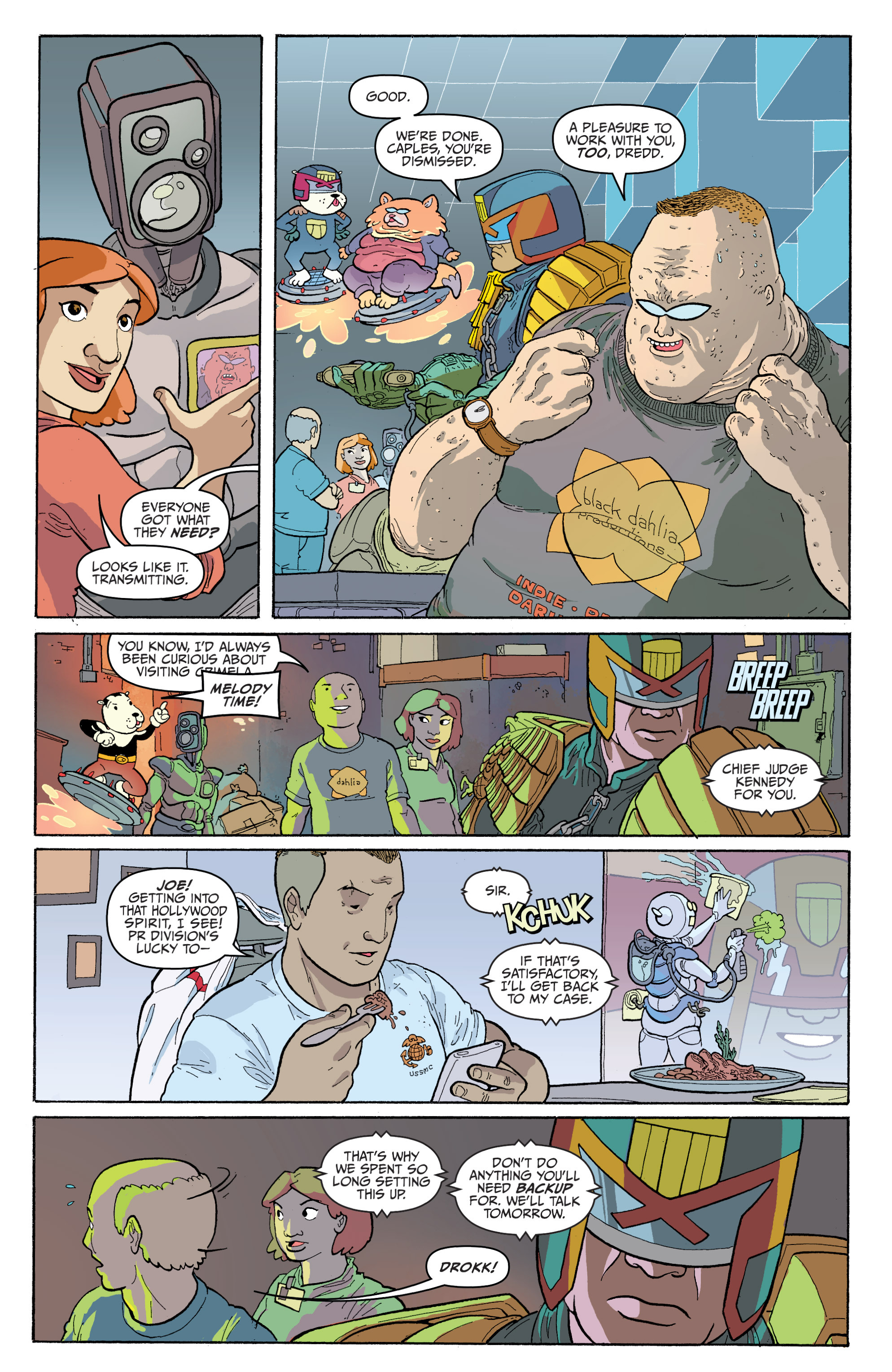 Read online Judge Dredd: Mega-City Two comic -  Issue #4 - 7