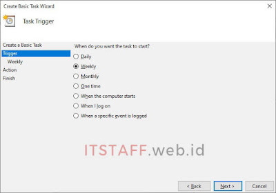 Trigger Basic Task Wizard - ITSTAFF.web.id