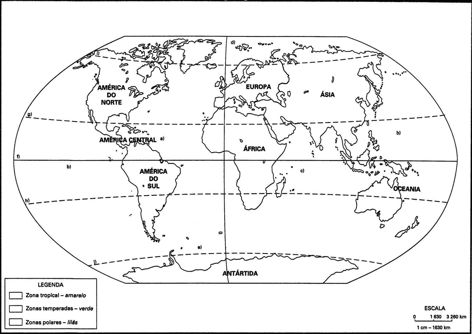 Portal do Professor Identificando e conhecendo as zonas climáticas do Terra