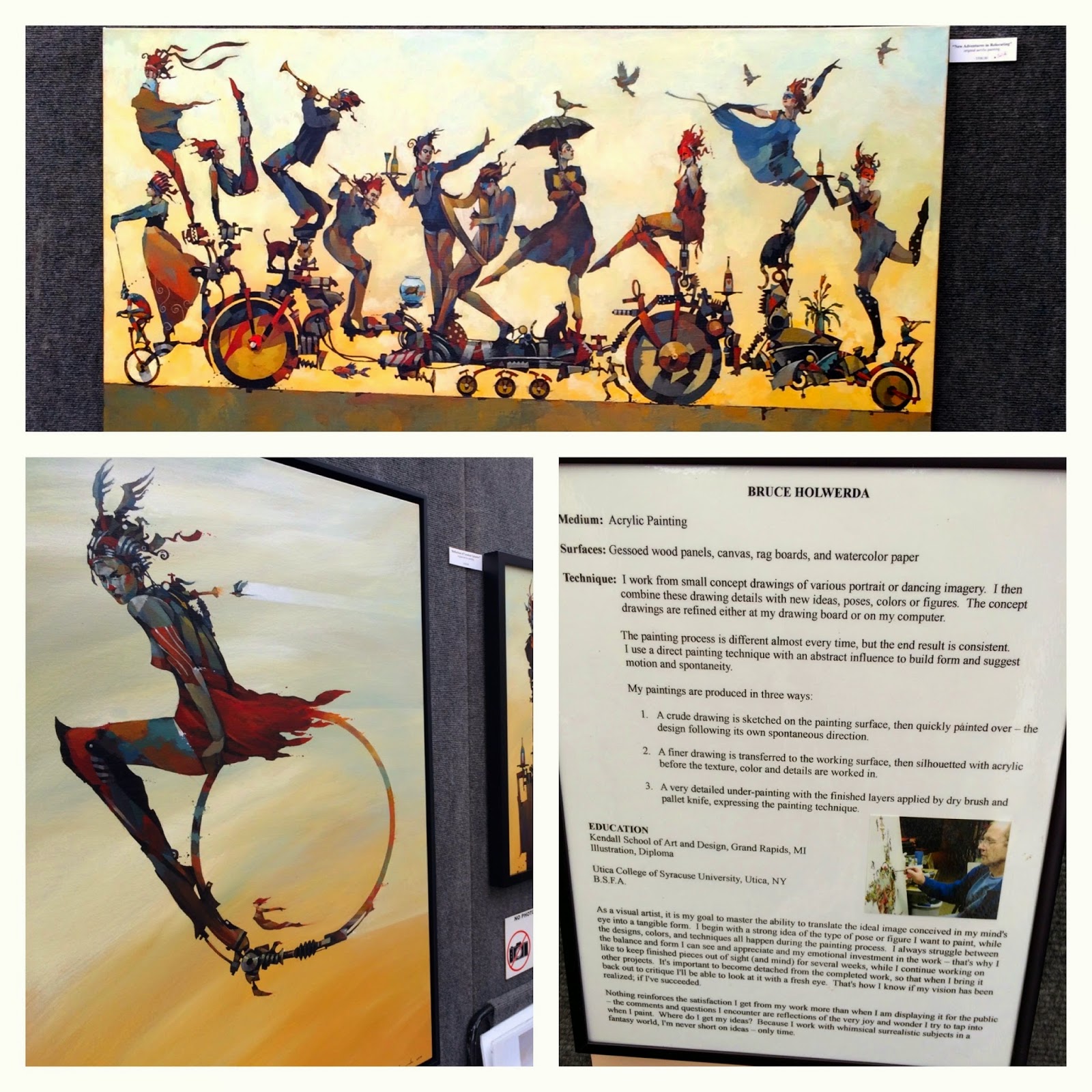 The Muffin Queen's Closet Art Fair on the Square