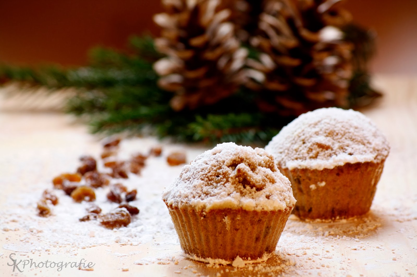 Weihnachtliche Spekulatius-Stollen-Muffins | Alles und Anderes