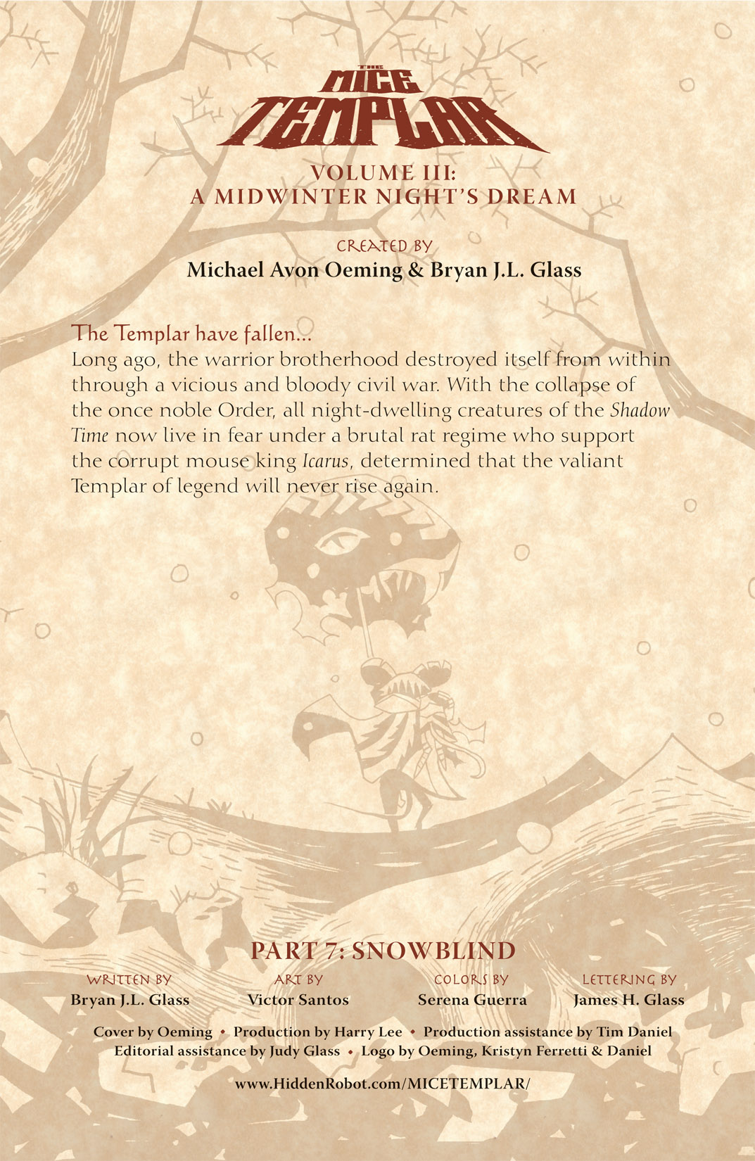 Read online The Mice Templar Volume 3: A Midwinter Night's Dream comic -  Issue #7 - 2