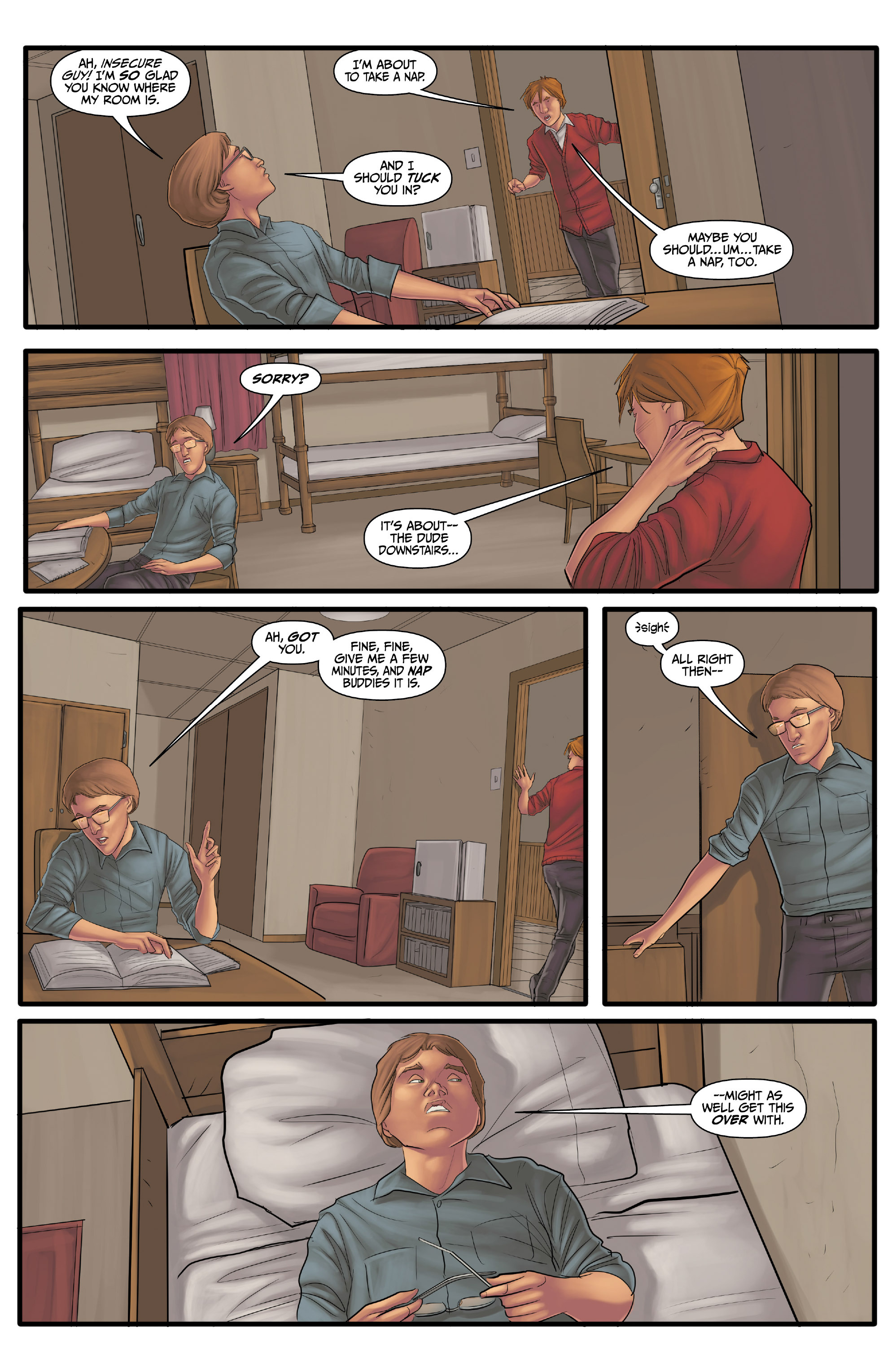 Read online Morning Glories comic -  Issue #40 - 15