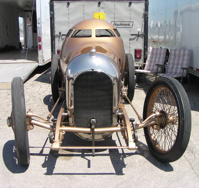 Speedboys Barney Oldfield’s racing car/ Harry Miller Golden Submarine