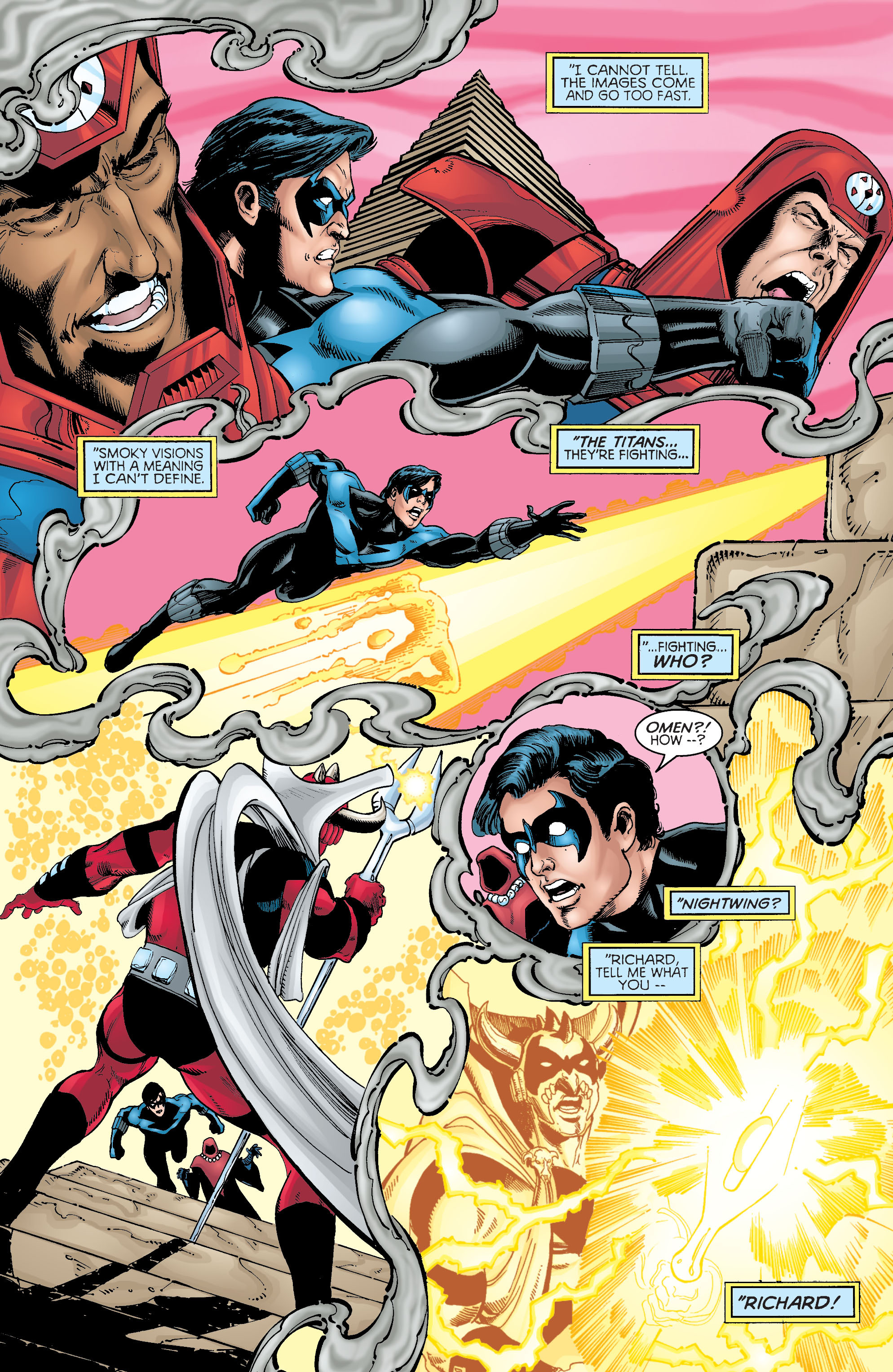 Read online Titans/Legion of Super-Heroes: Universe Ablaze comic -  Issue #3 - 5