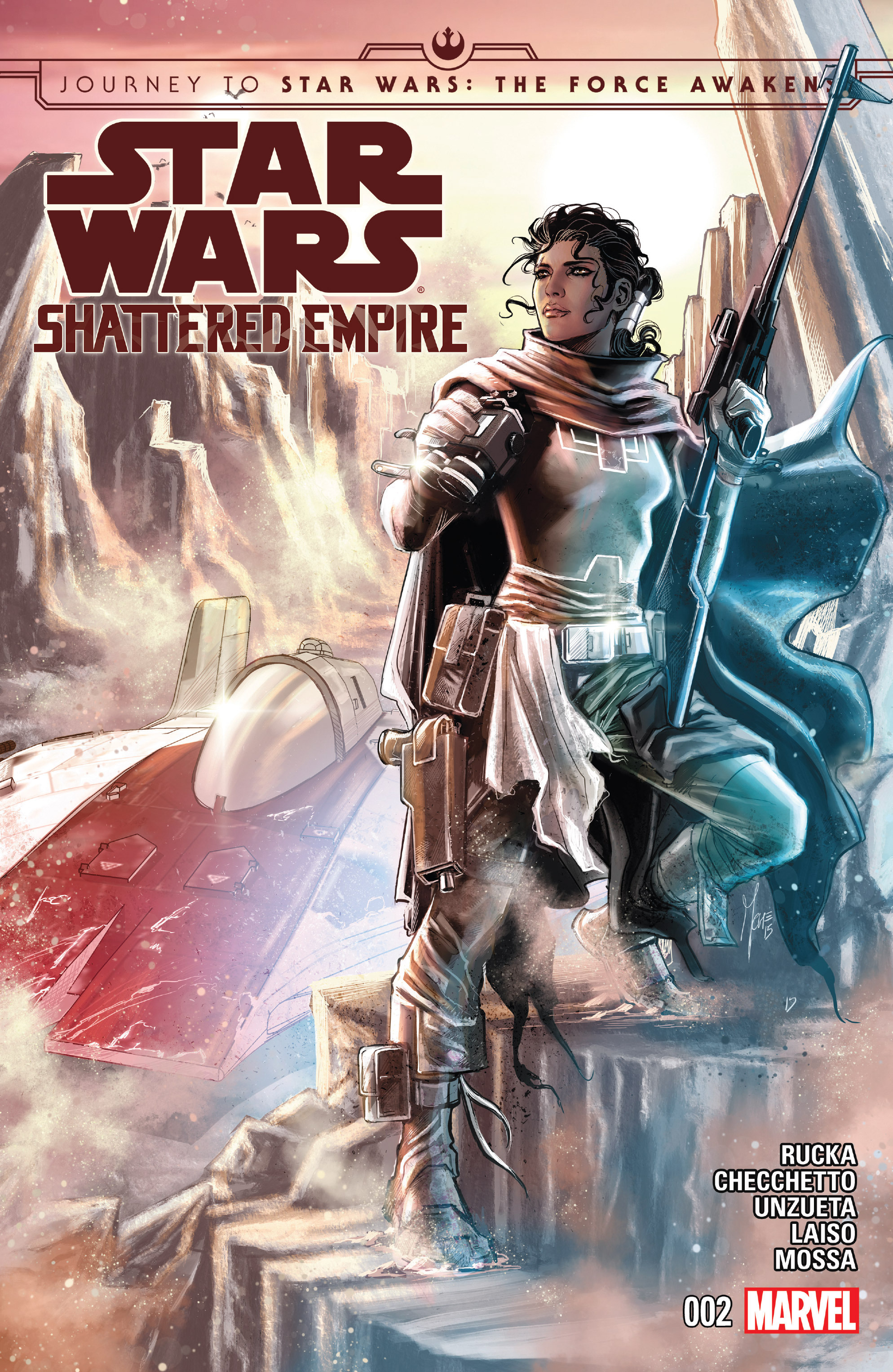 Read online Journey to Star Wars: The Force Awakens - Shattered Empire comic -  Issue # _TPB 1 - 23