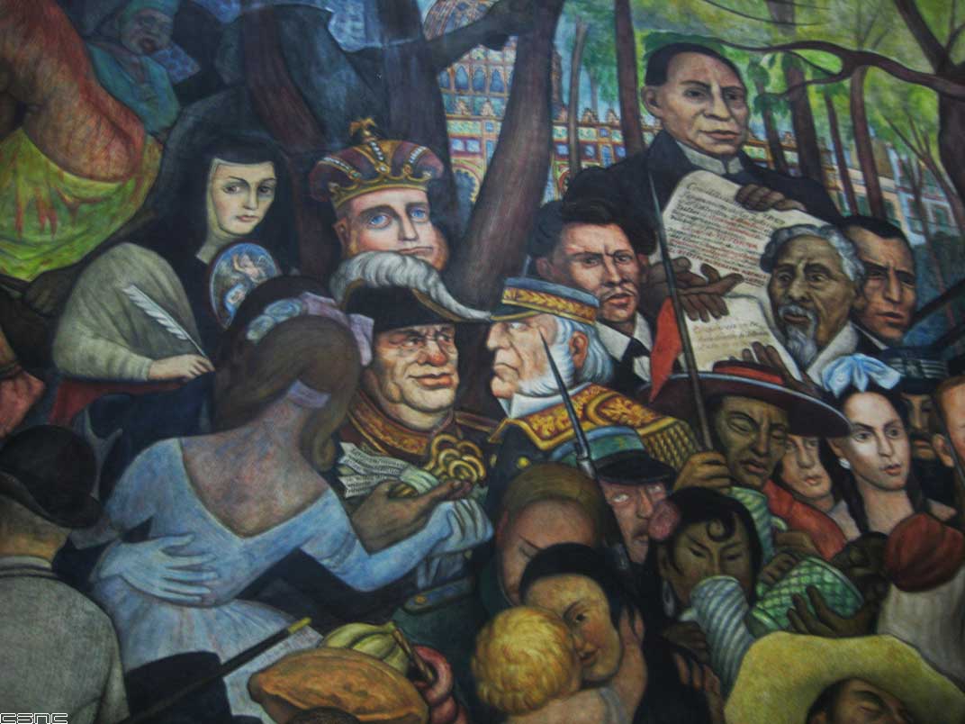 DisqueDF: "Museo Mural Diego Rivera" ("Sueño de una tarde dominical en ...