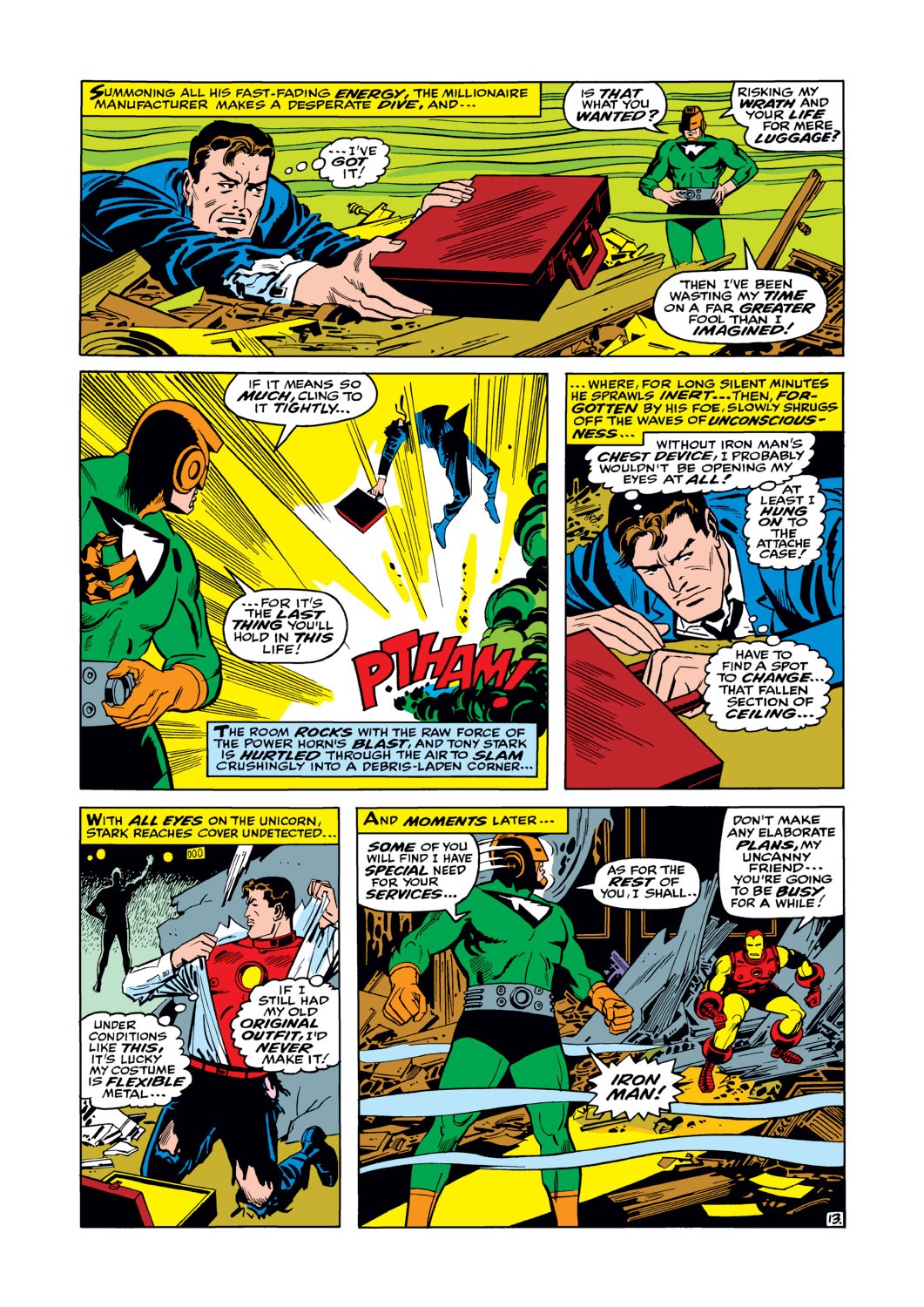 Read online Iron Man (1968) comic -  Issue #4 - 14