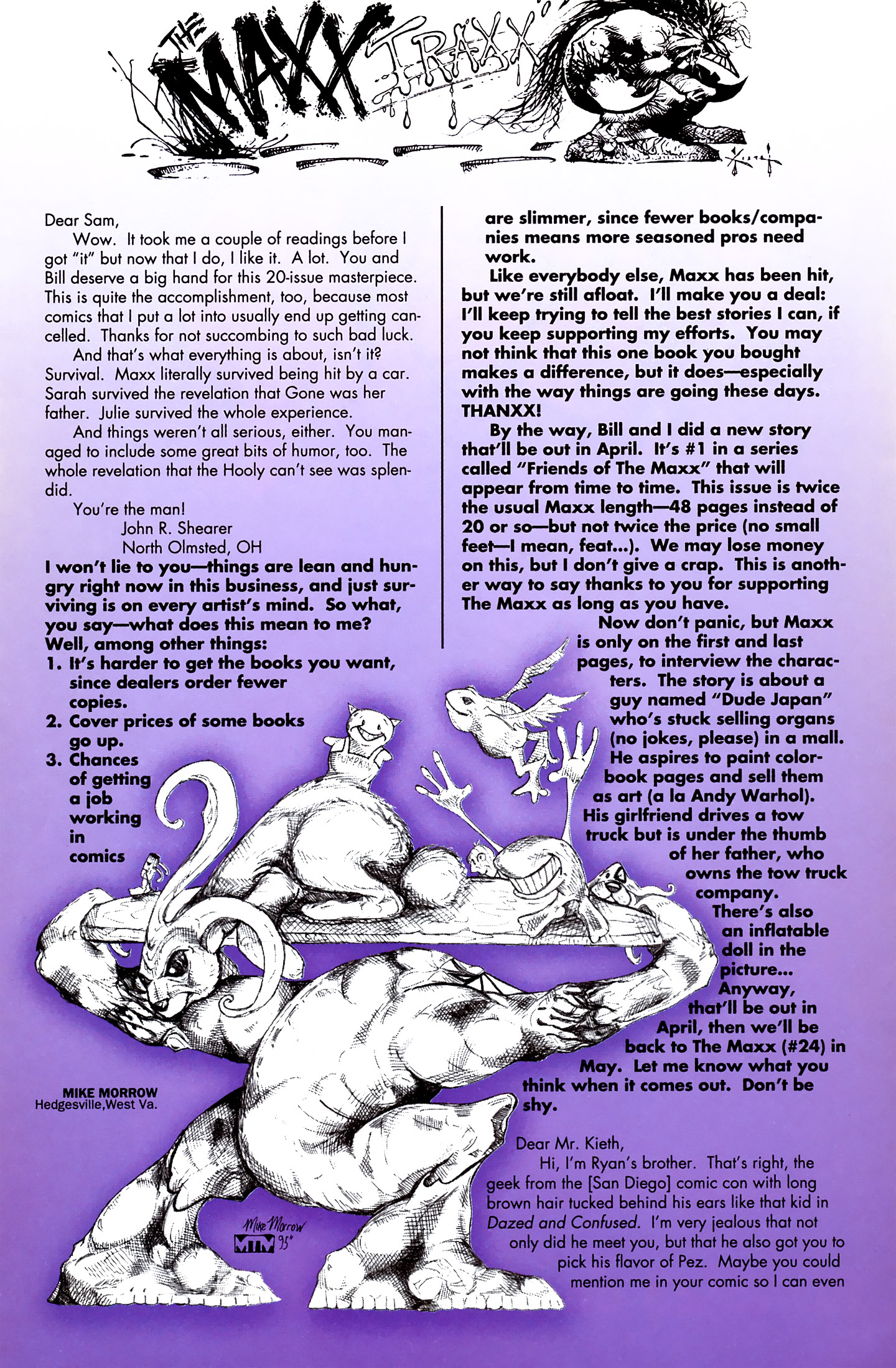 Read online The Maxx (1993) comic -  Issue #22 - 27