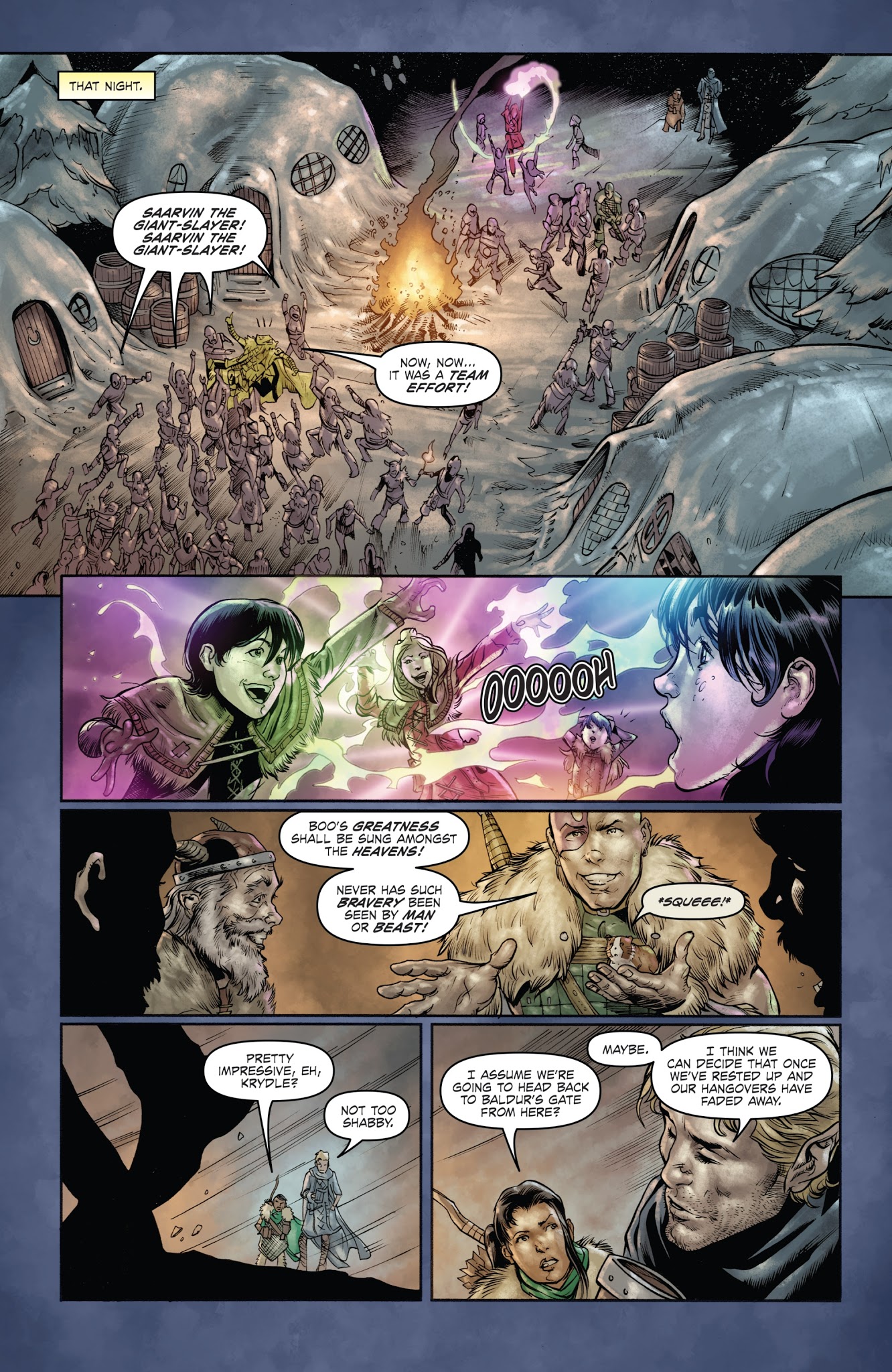 Read online Dungeons & Dragons: Frost Giant's Fury comic -  Issue #5 - 22