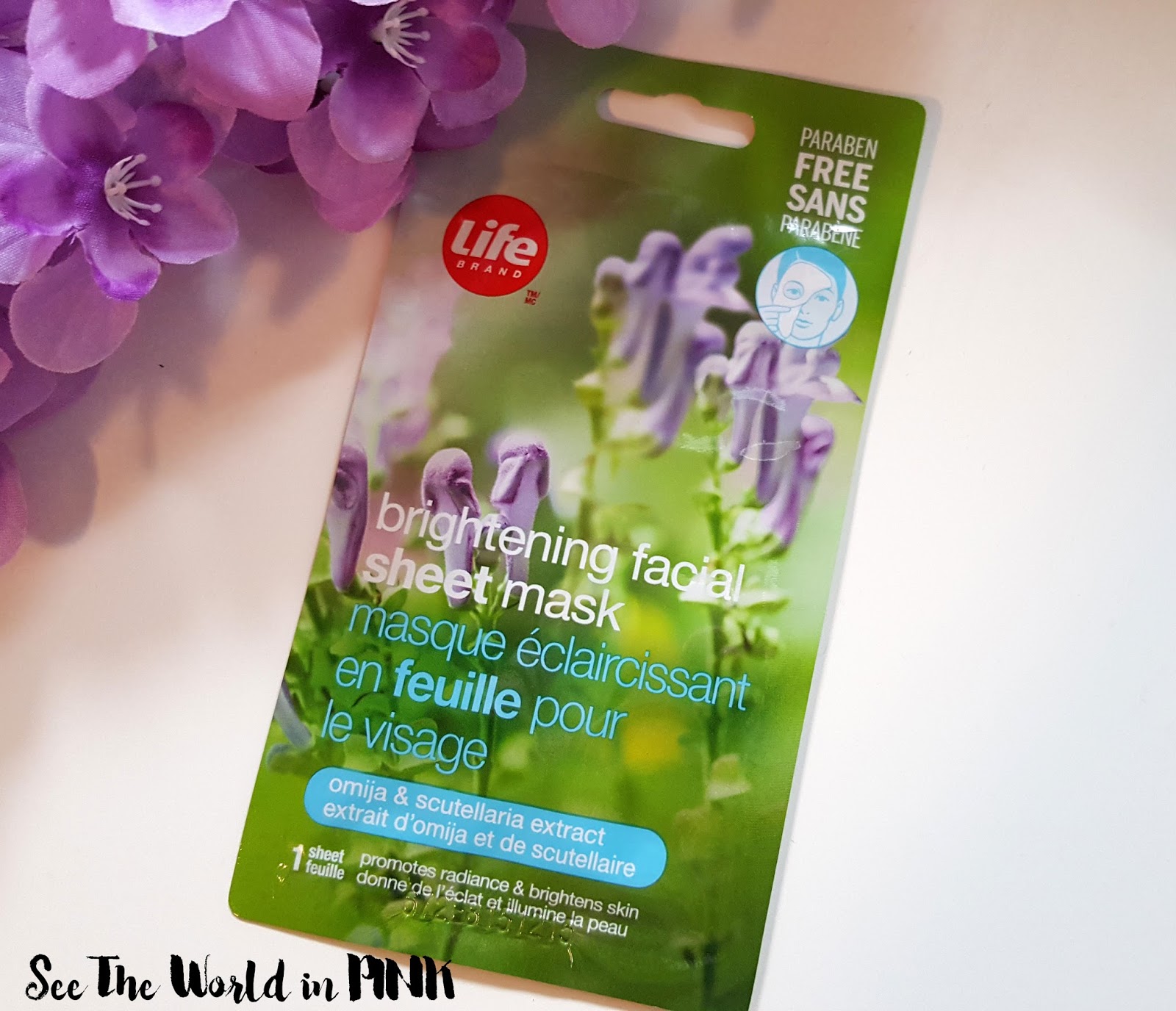 Mask Wednesday Life Brand Brightening Facial Sheet Mask See the