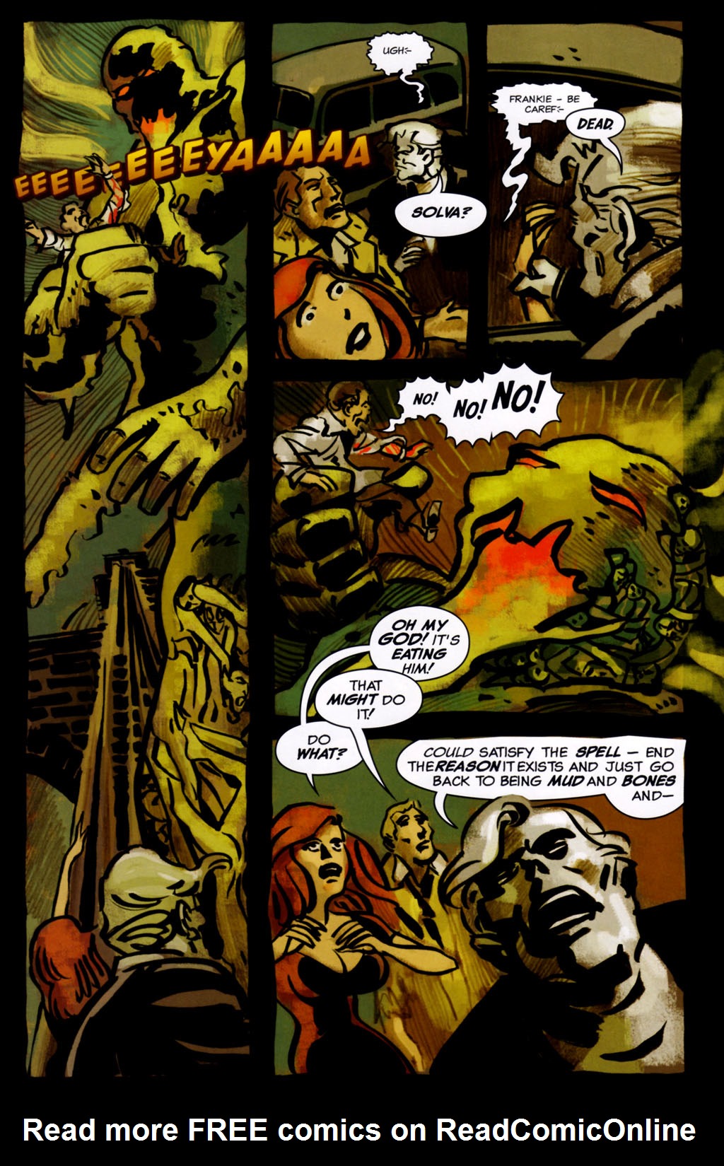 Read online Frankenstein Mobster comic -  Issue #7 - 12