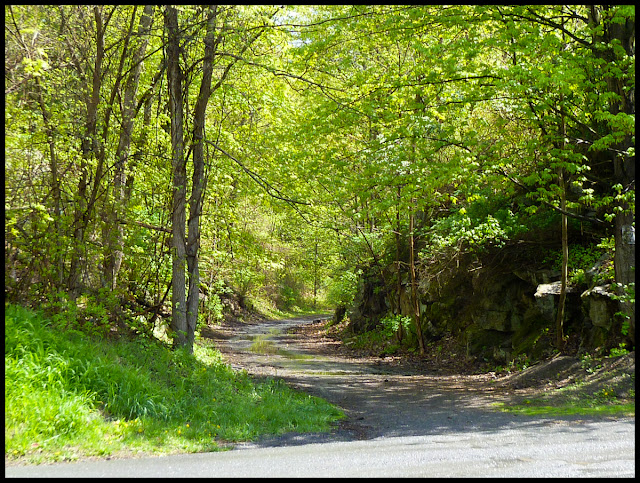 The way back. Start of the Wallkill Valley Rail Trail in Rosendale, NY. The way back. Start of the Wallkill Valley Rail Trail in Rosendale, NY.