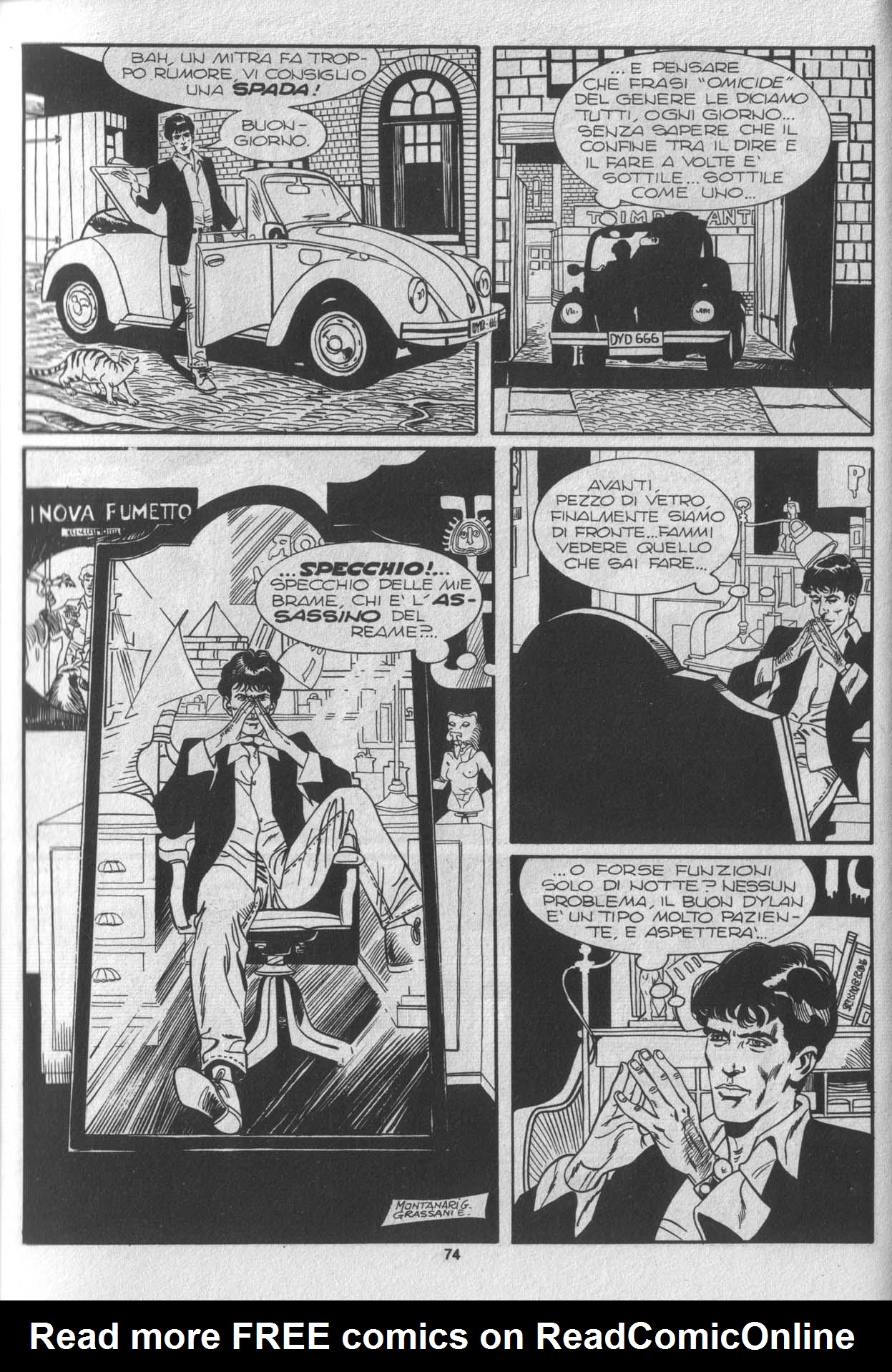 Read online Dylan Dog (1986) comic -  Issue #44 - 71