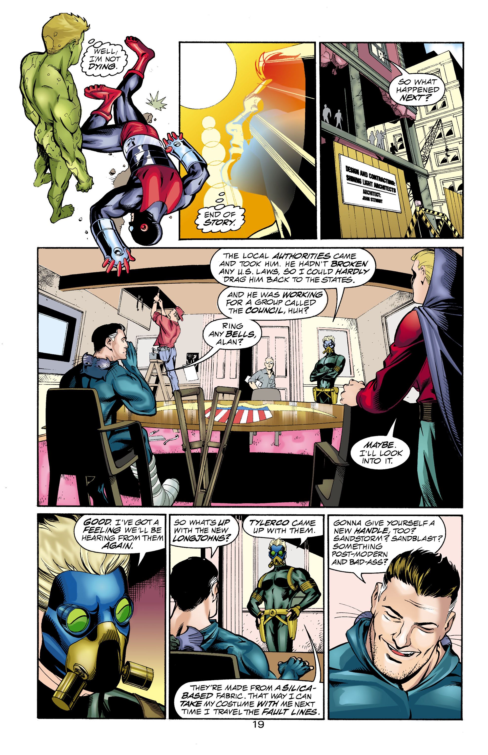 Read online JSA (1999) comic -  Issue #5 - 19