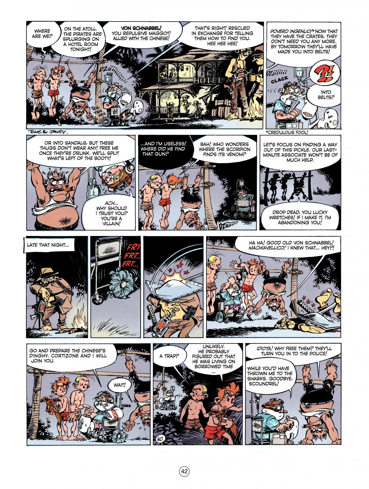 Read online Spirou & Fantasio (2009) comic -  Issue #8 - 42