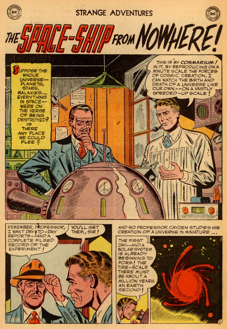 Read online Strange Adventures (1950) comic -  Issue #29 - 29