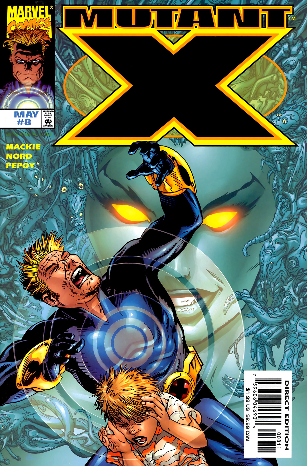 Read online Mutant X comic -  Issue #8 - 1