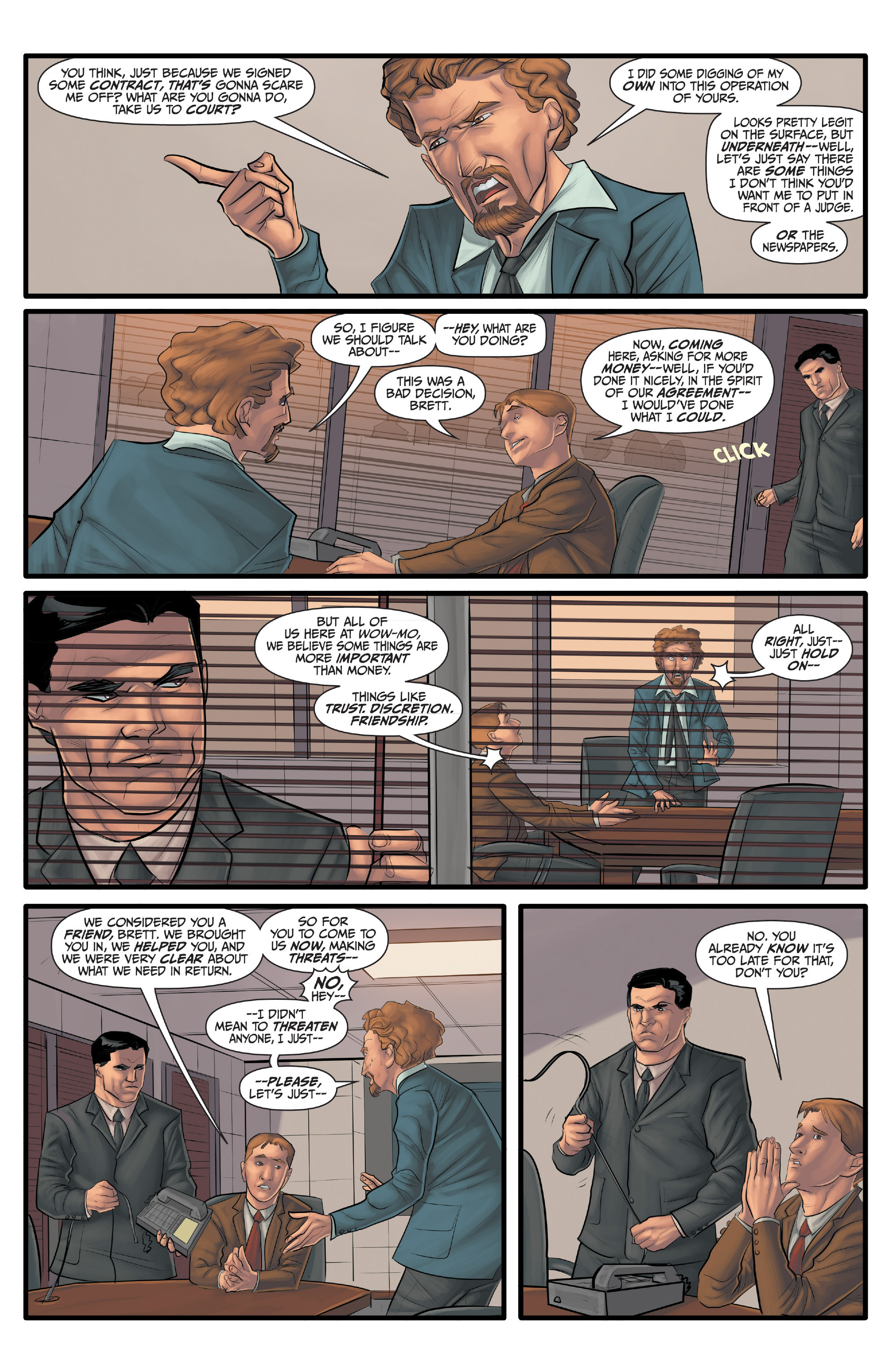 Read online Morning Glories comic -  Issue #43 - 16