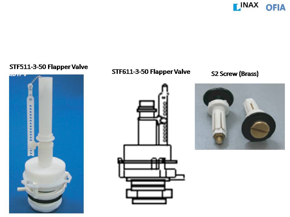 Sanitary wares fittings and spare parts.