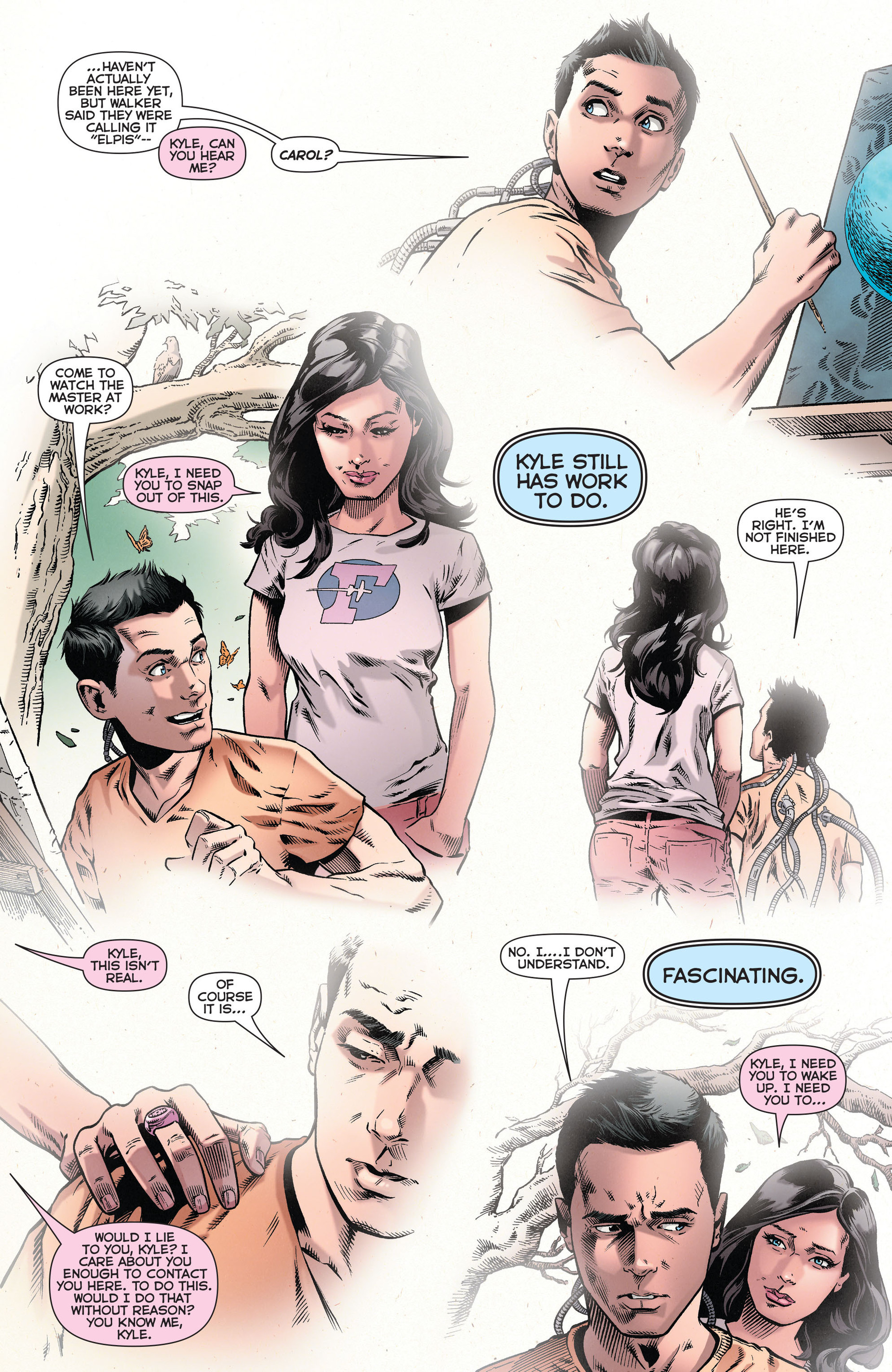 Read online Green Lantern: New Guardians comic -  Issue #22 - 16