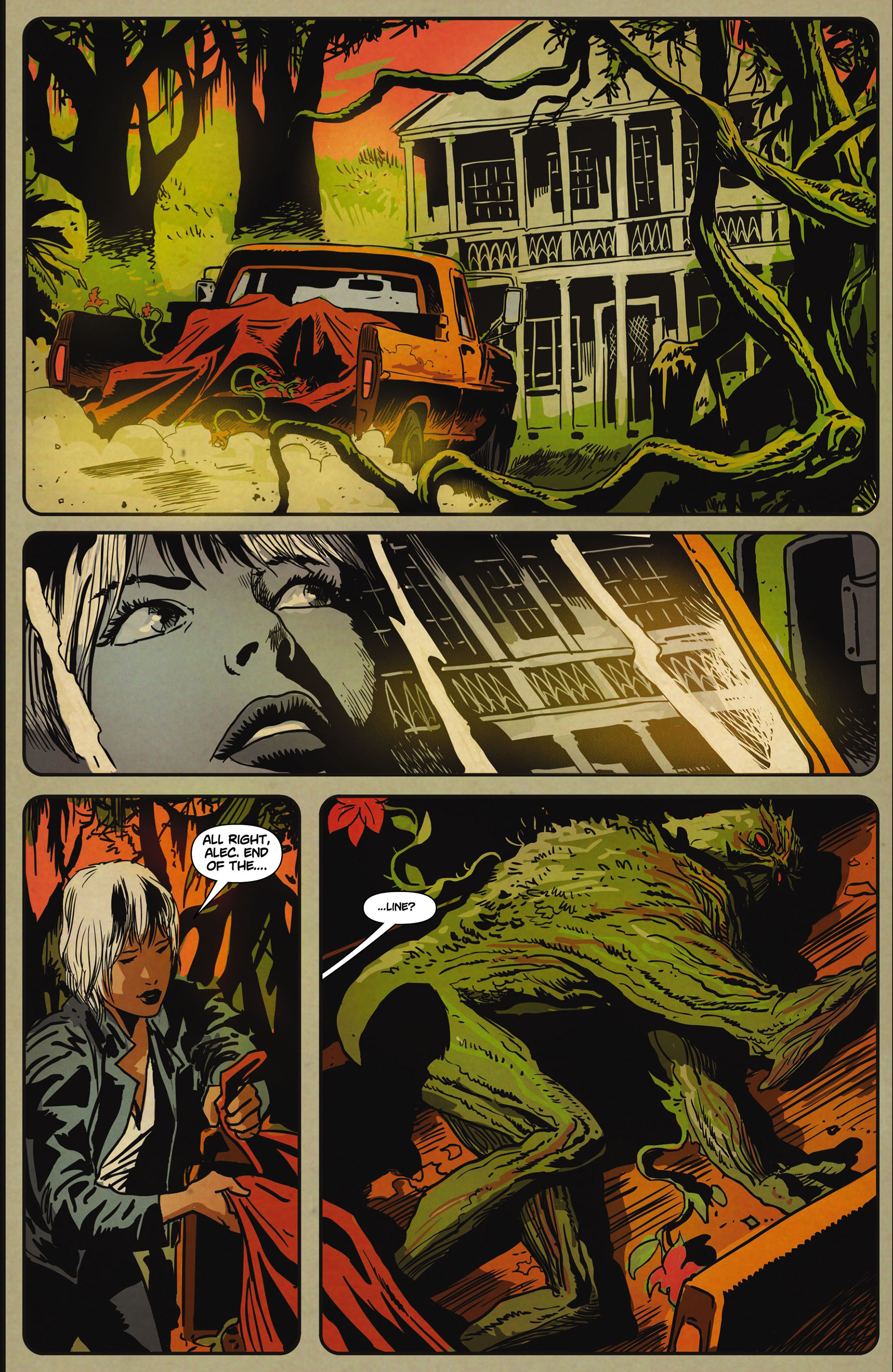 Read online Swamp Thing (2011) comic -  Issue #10 - 10