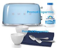 Parmalat '' 7 Colazioni'': vinci Tostapane Smeg, Kit Colazione e forniture di latte Logo Parmalat '' 7 Colazioni'': vinci Tostapane Smeg, Kit Colazione e forniture di latte