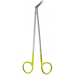 FORBICI DEBAKEY POTTS SMITH-19 CM-ANGOLO 25