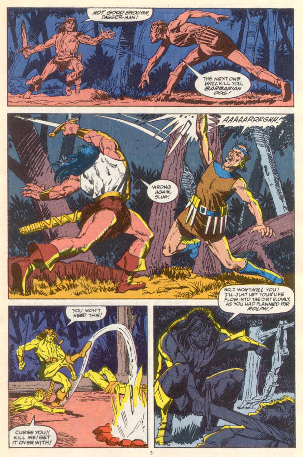 Read online Conan the Barbarian (1970) comic -  Issue #222 - 4