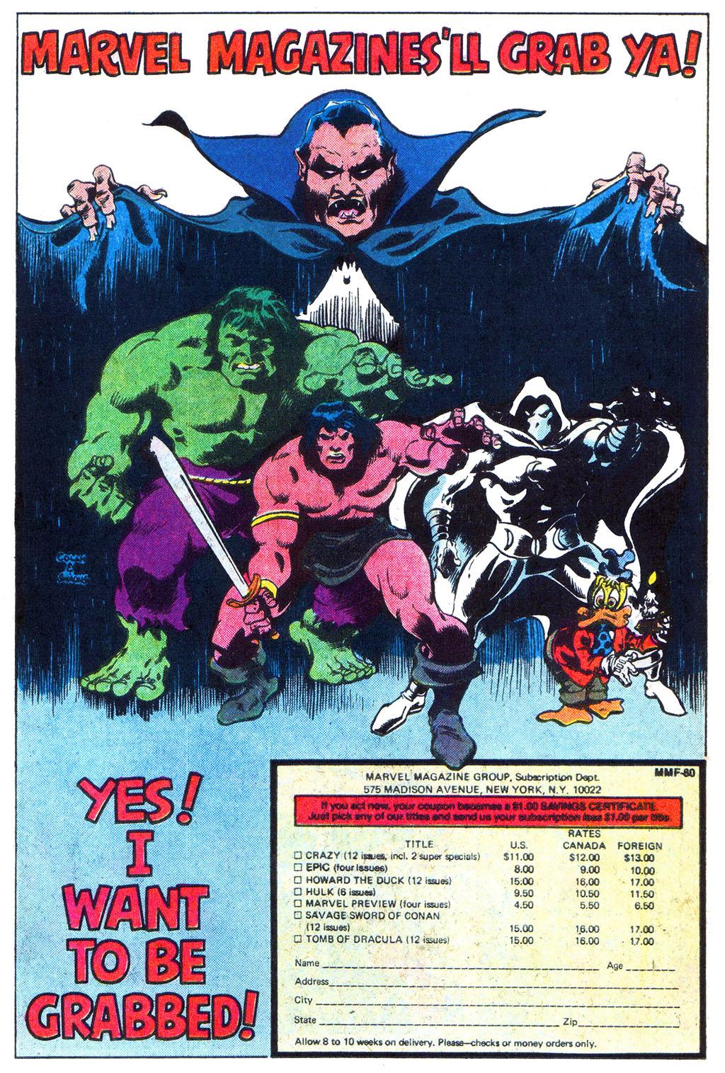 Read online Marvel Spotlight (1979) comic -  Issue #6 - 26