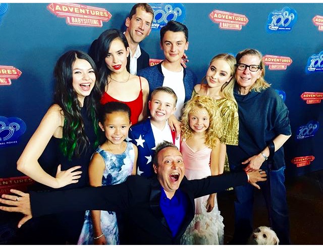 Thinking Pink: Adventures in Babysitting Cast Pic