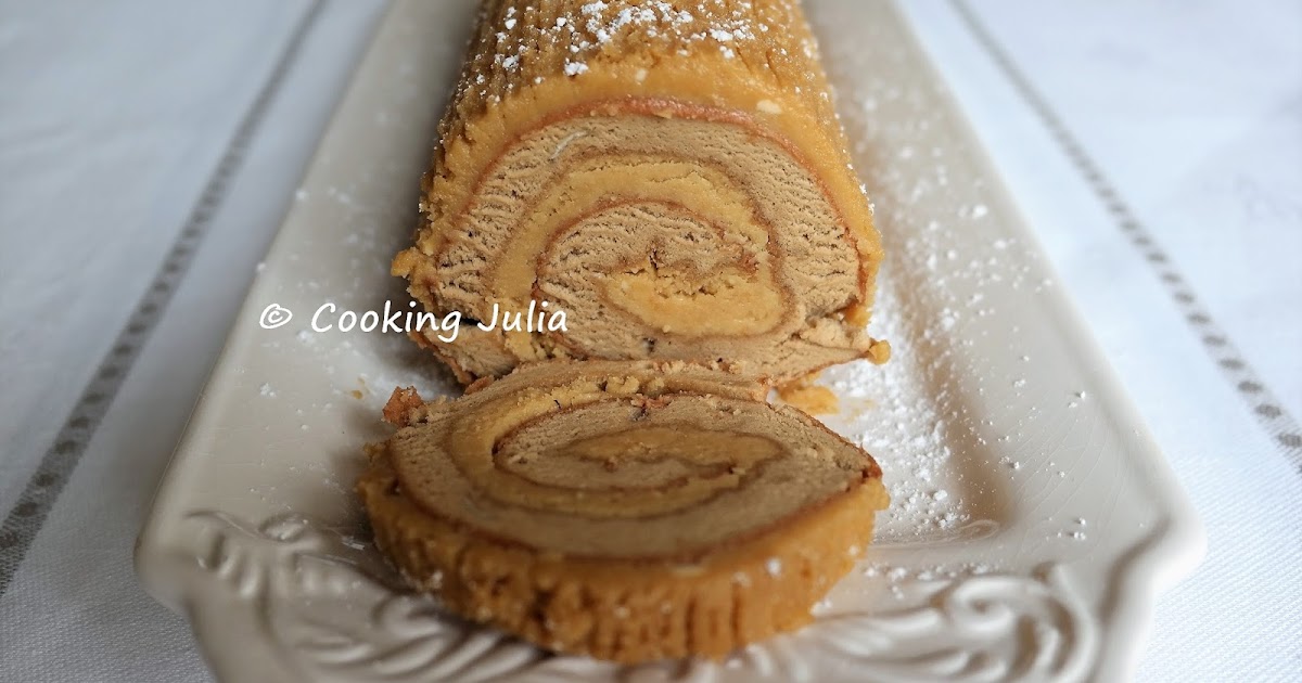 Buche De Noel Au Cafe Cooking Julia