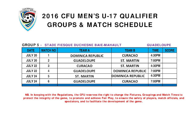 Eliminatorias U17 CFU | Selección Masculina U17 Viaja hacia Guadaloupe en Busca de Clasificación